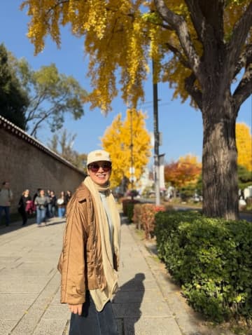 “乳がん闘病中→最近番組復帰”パク・ミソン、「生きながらこんな余裕を享受」…秋の紅葉スポットを巡りつづった“幸福感”