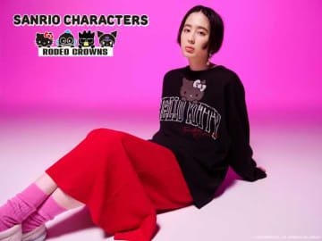 サンリオ好き必見♪RODEO CROWNS WIDE BOWLの“ブラックシリーズ”が数量限定発売