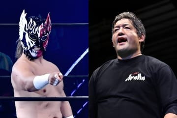 新日本プロレスのタッグリーグ戦に凸凹コンビが参戦　「ならず者」デスペラードと組む「大巨人」石川修司の思惑