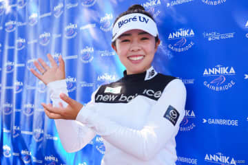 新人賞戴冠の前日も猛練習 山下美夢有は日本勢2年連続3人目の快挙を“通過点”に