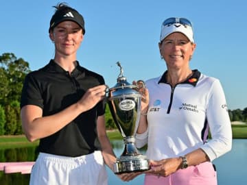 アニカと同郷のリン・グラントが最終戦V、PINGの未発表ウェッジを3本使用していた！【WITB】