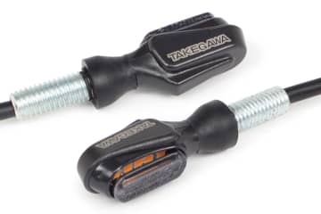 武川から汎用のLEDウインカー登場　小型×高輝度で車検にも対応