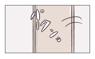 【漫画】お客さんが帰って一段落すると、先輩が深いため息【バイト先で浮気現場に遭遇 Vol.82】