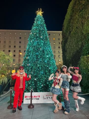 DJ KOO & BEYOOOOONDS、大阪・梅田のクリスマスツリー点灯式で爆盛りあがり