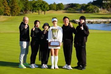 家族でつかんだプロ8年目での初V　脇元華の父が明かす裏側「うれし涙を見られて良かった」