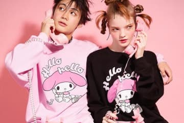 ミルク「マイメロディ＆クロミ」とろけるパンケーキ風マイメロディのスウェットやぬいぐるみバッグ