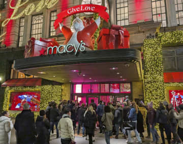 米年末商戦、初の1兆ドル超　業界予想、消費堅調見込む