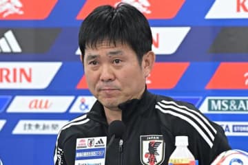 「日本のベースを表現」代表100試合を迎える森保監督、“最多出場”の代表戦士を称賛！「日本人の強みを発揮してくれている」