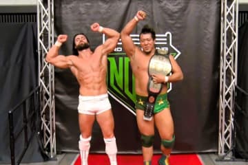 【ノア】Yoshiki Inamuraが清宮に「マックスでファイトしましょう」と呼びかけ。前哨戦はジャック・モリスが晴斗希をタイガードライバー葬