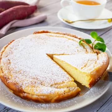 【焼き芋余ったら絶対コレ！】「家族みんなから大好評！」しあわせ秒で広がる♡ベイクド焼き芋チーズケーキ