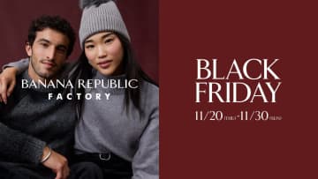最大50%OFF！バナナ・リパブリックのブラックフライデーが開幕！上質メリノウールセーターが4,990円の特別価格に！