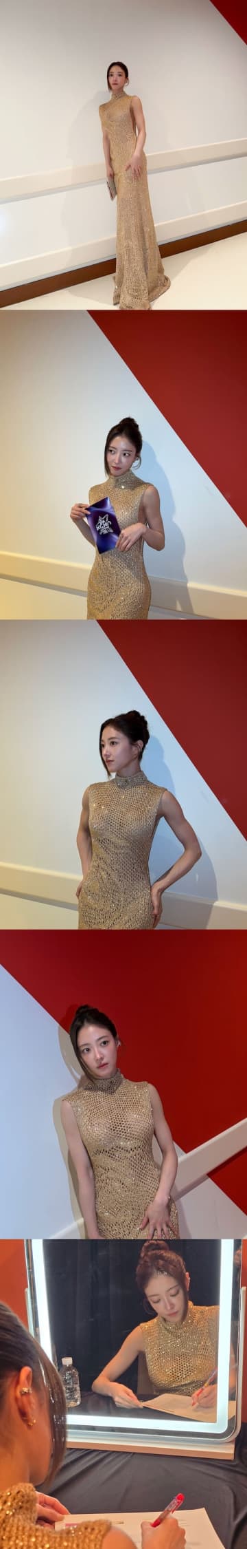 『赤い袖先』イ・セヨン、高級感あふれるドレス姿で魅せた！「眩しいです」【PHOTO】