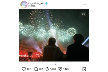 King & Prince、花火イベントで6万人を魅了　永瀬廉＆髙橋海人の見上げる姿に「大優勝すぎる」「ウルウル」