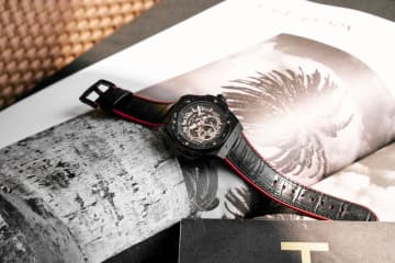 エンジェルクローバーから日本製スケルトン時計が降臨！限定モデルは「姫路アートレザー」ストラップ付き！