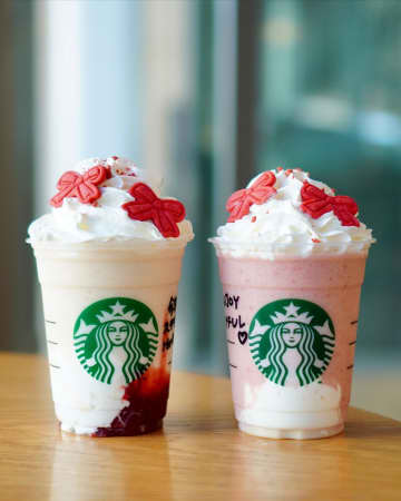 この可愛さ反則級ーッッ！！【スタバ】今しか飲めない♡「新作フラペチーノ」