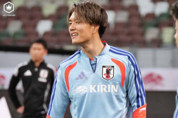 1stチョイスを目指す小川航基、代表定着の契機になった『国立』で“爆発的活躍”なるか「成長した姿を見せたい」