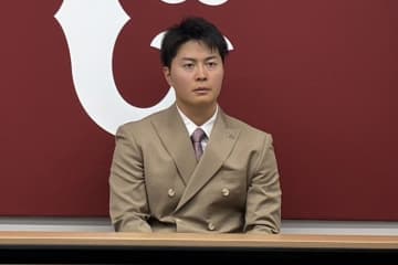 【巨人】岡田悠希　現状維持850万円で更改…「ボールか雪かわからない感じ」今オフは地元自主トレ回避