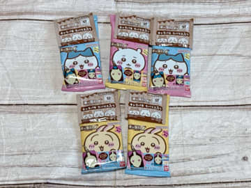 仕上がりサイコー！ちいかわの新作食玩があまりに本格的で感動…♪（5コ開封レビュー）