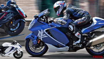 スズキUKが「ハヤブサ スペシャルエディション」の価格を発表！ 専用カラーを纏いシングルシートカウル装備