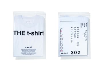 sacaiのパックTシャツが再登場、ステッチを配したネックライン - 新たに長袖Tも