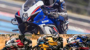 スズキ「GSX-R1000 / R」復活!! エンジンと電子制御を大幅改良しウイングも新装備、初代GSX-R750からの40周年を祝う