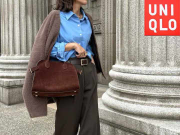大人は“ワイドパンツ” こう穿く！【ユニクロ】参考にしたい「おしゃれコーデ」