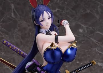 網タイツに包まれた肉感たっぷり太もも！バニーガール姿の『FGO』源頼光 1/4スケールフィギュアが予約締切間近