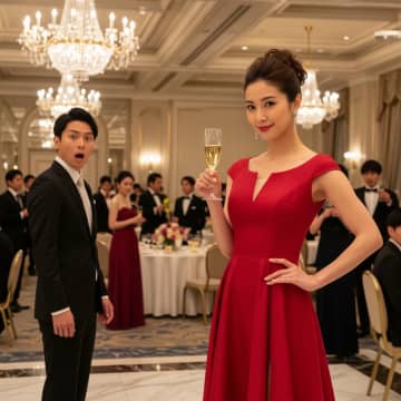 「お前は地味」と笑った元カレ。→パーティーでドレス姿の私を見て固まった話【短編小説】