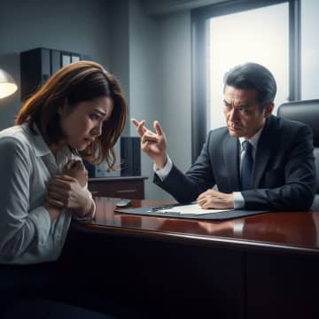 痴漢被害を報告した私。→上司は「君にも問題がある」と、私を睨みつけた【短編小説】