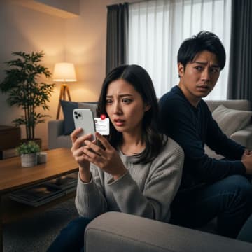 彼のスマホに届いた通知。そこから、完璧な彼氏の『裏の顔』を知る地獄が始まった【短編小説】