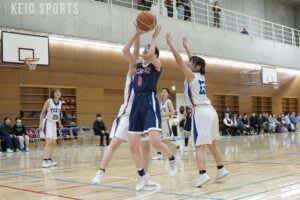 【バスケ(女子)】114得点で東大を粉砕 下級生も躍動し六大学初戦を大差で制す/第43回東京六大学女子バスケットボール対抗戦 vs 東大