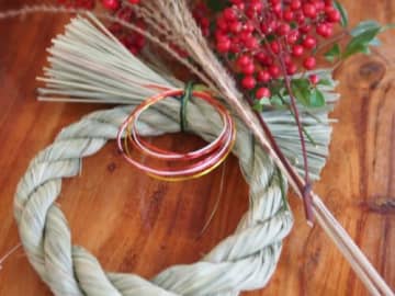 〈小学生以下対象〉冬休みの思い出に！オリジナルリースまたはしめ縄制作体験が開催★【12月20日/エイスクエア】