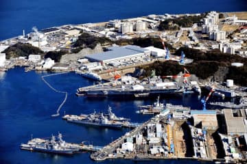 米原潜「アナポリス」　横須賀を出港　乗組員の休養、物資補給終え