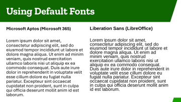 「Microsoft 365」（Office）と「LibreOffice」でフォントが違う問題、AIで緩和へ／フォント置換テーブルの活用と専用拡張機能の充実でカバーへ