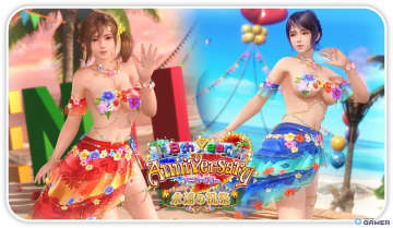 「DOAXVV」8周年記念！新SSR水着「ララ・ウルプア」登場＆最大100連無料ガチャ開放