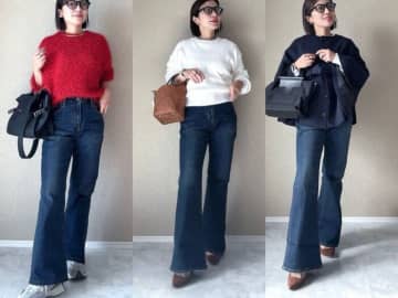【GU】考えないでただ穿くだけでOK！脚長見えするデニムが神アイテムすぎました！