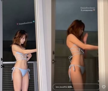 電撃離婚を発表した元子役が大胆に…『SKYキャッスル』女優、突然のスイムウェア姿でファン悩殺【PHOTO】