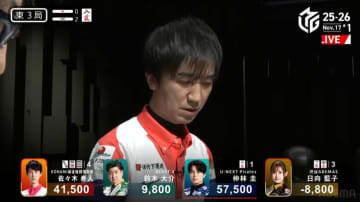 こんな三面張リーチ、かけてみたい！赤牌独り占めの“オールスター”にファンも驚愕「マジか！」「これはえぐい」／麻雀・Mリーグ