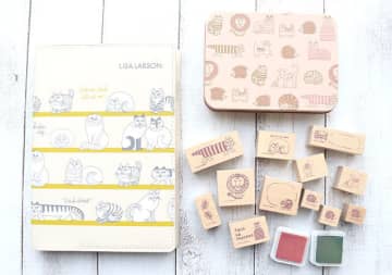 リンネル1月号の付録が可愛すぎて反則！リサ・ラーソンの木製スタンプセット＆スケジュール帳