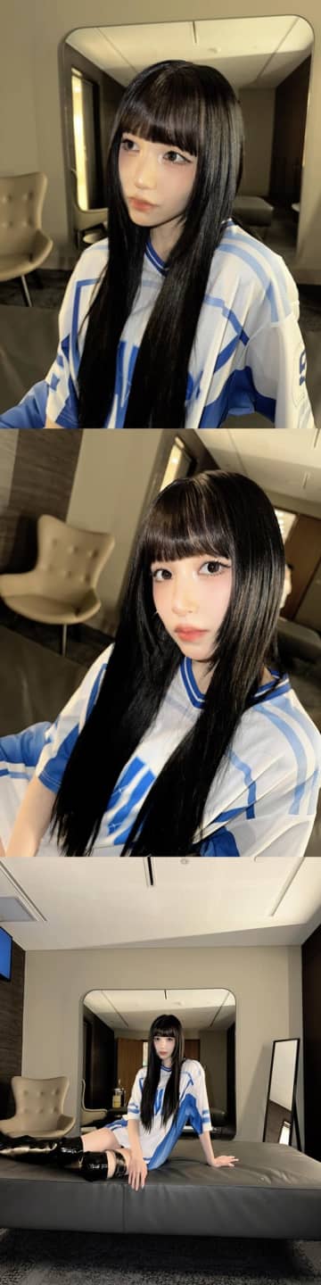 TWICE・ミナ、“ぱっつん前髪”で可愛さ限界突破！あふれる透明感に「リアル天使」「黒髪最強…」の声【PHOTO】