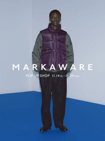 【大阪開催】大人のための逸品！「MARKAWARE (マーカウェア)」POP UP SHOPがURBAN RESEARCH ルクア イーレ店に登場！