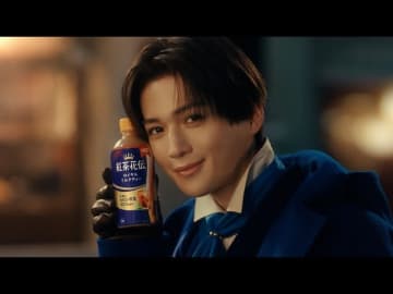「紅茶花伝」のCM「3秒後の余韻」篇に出演している男性は?