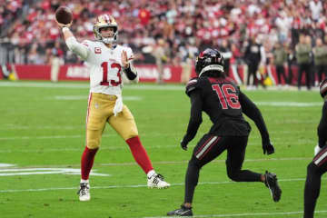 復帰戦でQBパーディが本領発揮、49ersがカーディナルスに圧勝
