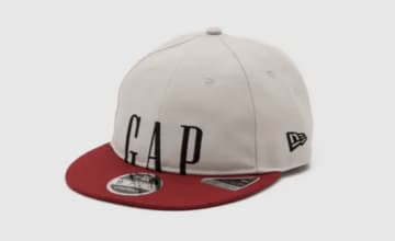 争奪戦必至！Gap × NEW ERA® 日本限定コラボ第2弾！アーカイブロゴ入りキャップ全6色登場！