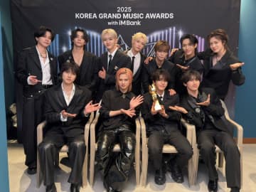 INIが『KGMA』で「Kpop Global Artist」を受賞！「MINIの皆さん本当にありがとうございます！」4か国語でファンに感謝