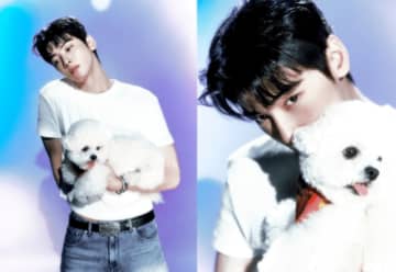 ASTRO チャウヌ、愛犬も登場！収録曲「Sweet Papaya」2種類のコンセプトフォトを公開