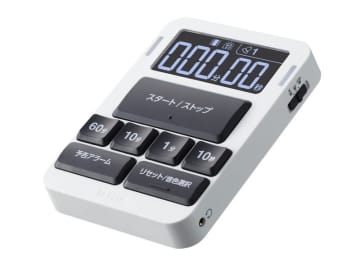 聞いて、触って操作できる音声タイマー「TD-435」を12月10日に発売