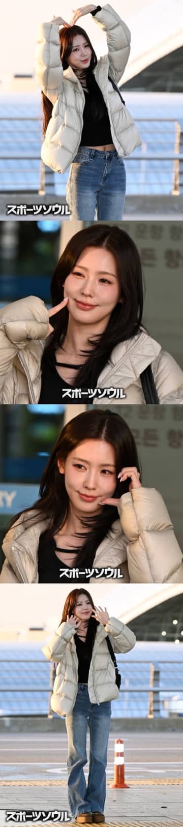 “ほぼ紐”ドレスで話題になったi-dle・ミヨン、“腹チラ”ルックで可愛さと妖艶さを披露【独自写真】