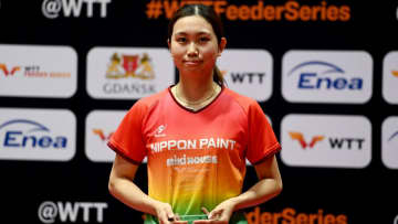 佐藤瞳が単複2冠　五十嵐史弥が男子ダブルス2連勝【卓球・WTTフィーダーグダニスク2025トピックス3選】