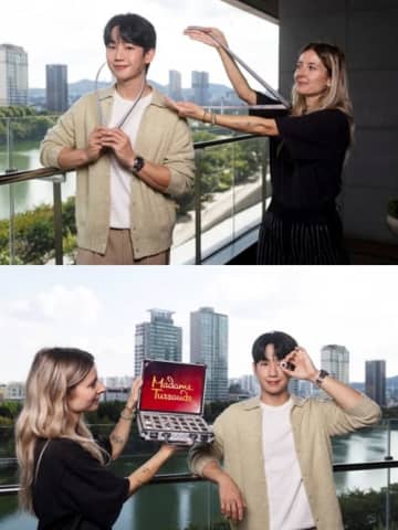 俳優チョン・ヘイン、蝋人形が香港で展示決定！5時間にわたる実測を経た作品「素敵な経験」